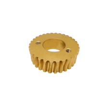 OEM CNC Non-Standard Metal Custom Machining Helical Small Spur Gears Brass Parts